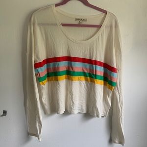 Express long sleeve crop top